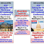 Ads for the Automotive Service Association Capitol Hill lobbying effort.