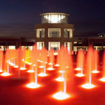 An exterior shot of the RadioShack Riverfront Corporate Campus.