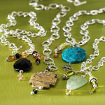 Jewelry for a Michael's craft store advertisement.