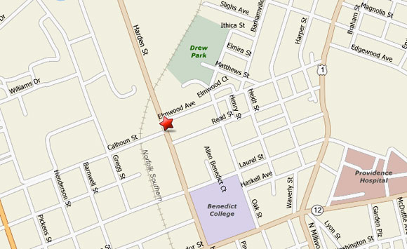Andrews Auto Service is located at 2015 Harden Street, at the corner of Calhoun and Harden Streets, in Columbia.
