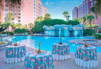 Caribe Royale All-Suites Hotel and Convention Center Pool Reception Area
