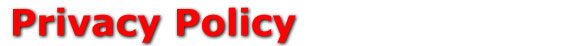 Privacy Policy